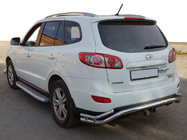 Hyundai Santa Fe 2 2006–2012 Bagbøjle AK007-1 (rustfrit stål) foto 1