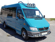 Mercedes Sprinter W901/902/903/904/905 1995–2006 Frontbeskyttelse ST015-2 (rustfrit stål) foto 1