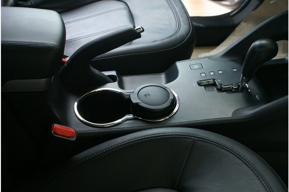 Hyundai IX-35 2010–2015 Ringe til kopholder (rustfrit stål) Image