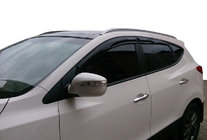 Hyundai IX-35 2010–2015 Dørgrebsafdækninger (4 stk., rustfrit stål) Uden chip, OmsaLine - italiensk rustfrit stål foto 1