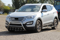 Hyundai Santa Fe 3 2012–2018 Frontbøjle WT003 (rustfri stål) foto 2