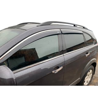 Vindafvisere med kromliste (4 stk., Niken) Chevrolet Captiva 2006–2019 foto 1