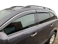 Chevrolet Captiva 2006–2019 Vindafvisere med krom (4 stk., CSV029-AC) foto 1