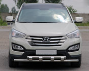 Hyundai Santa Fe 3 2012–2018 Frontbøjle ST015 (rustfrit stål) foto 1