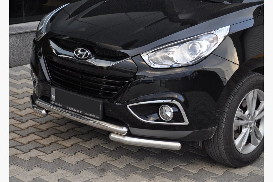 Hyundai IX-35 2010–2015 Frontbøjle ST014-1 (rustfrit stål) Image