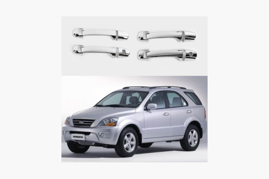 Kia Sorento I BL 2002–2009 UDSALG!!! Dørgrebsdæksler (4 stk., plast) Image