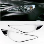 Hyundai Sonata YF 2010–2014 Krom forlygterammer (2 stk., plast) foto 1