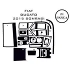 Fiat Ducato 2006–2025 Instrumentbrætpanel-beklædning (2014+) foto 2