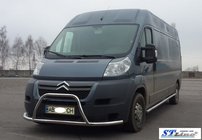Fiat Ducato 2006–2025 Frontbøjle ST019 (rustfrit stål) foto 3