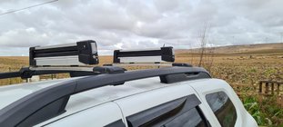 Buick Enclave 2007–2012 Skiholder til tagbøjler foto 2