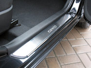 Kia Ceed 2007–2012 Dørtrinslister Nathaniko (4 stk., rustfrit stål) foto 1