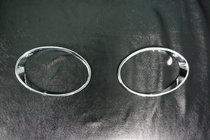 Hyundai Santa Fe 2 2006–2012 Kromrammer til tågelygter (2 stk., plast) foto 1