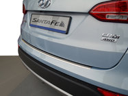 Hyundai Santa Fe 3 2012–2018 Bagkofangerbeskytter med ombuk Nataniko (rustfrit stål) Santa Fe, 2012-2016 foto 1