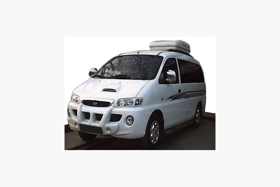 Hyundai H200, H1, Starex 1998–2007 Centrallæbe til tågelygter (klar til lakering) Image
