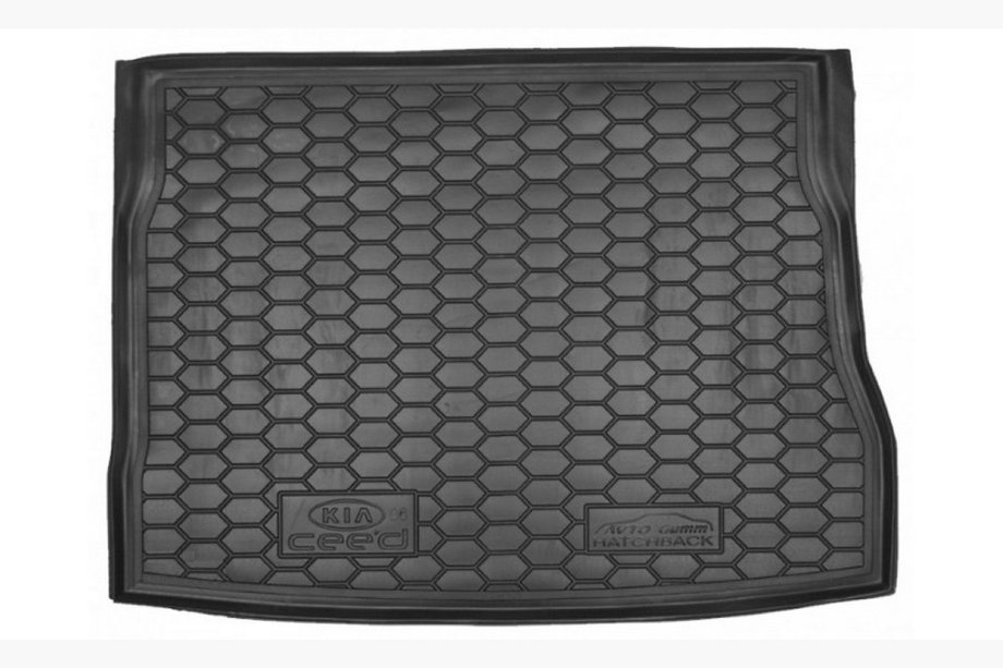 Kia Ceed 2007–2012 Bagagerumsmåtte HB (Autogumm, gummi) Image