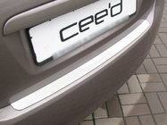 Kia Ceed 2007–2012 Bagkofangerbeskytter Nataniko (HB, rustfrit stål) foto 1