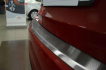 Kia Cerato 3 2013–2018 Bagkofangerbeskytter med ombuk Nataniko (rustfrit stål) foto 1