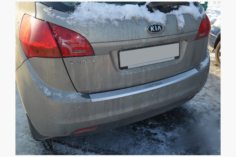 Kia Venga 2010–2019 Bagkofangerliste med buk Natanika (rustfrit stål) Image