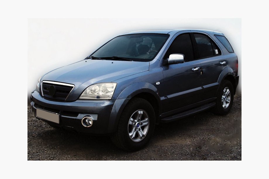 Kia Sorento I BL 2002–2009 Kromrammer til tågelygter (2 stk., rustfrit stål) Image