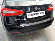Kia Cerato 3 2013–2018 Bagkofangerbeskytter Nathanika (rustfrit stål) foto 1