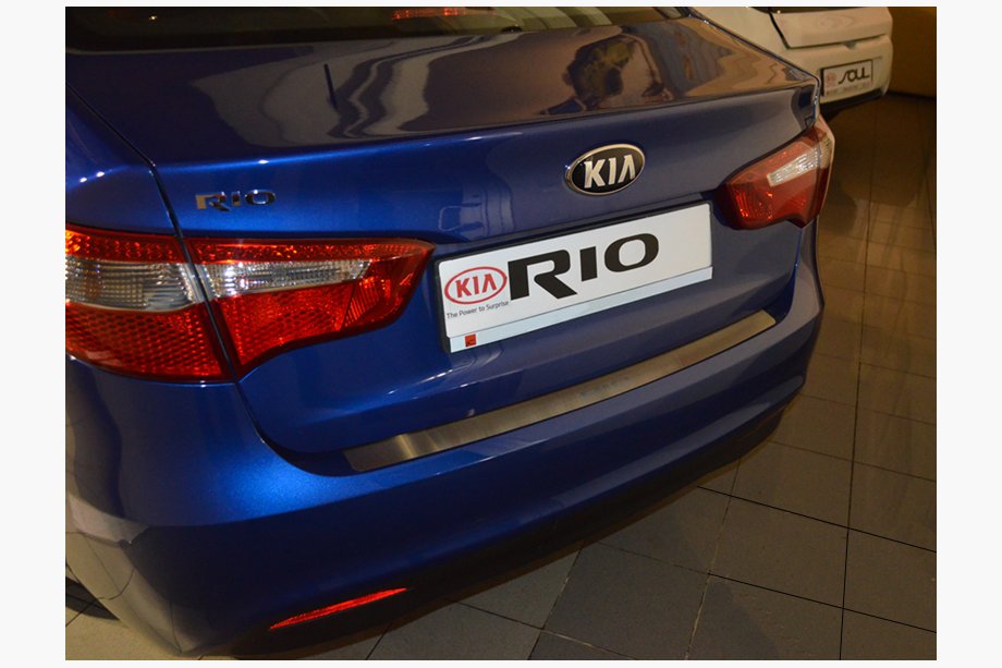 Kia Rio 2012–2017 Bagkofangerbeskytter Nataniko (rustfrit stål) Image