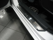 Kia Soul I 2008–2013 NataNika premium dørtrinslister (4 stk., rustfrit stål) foto 1