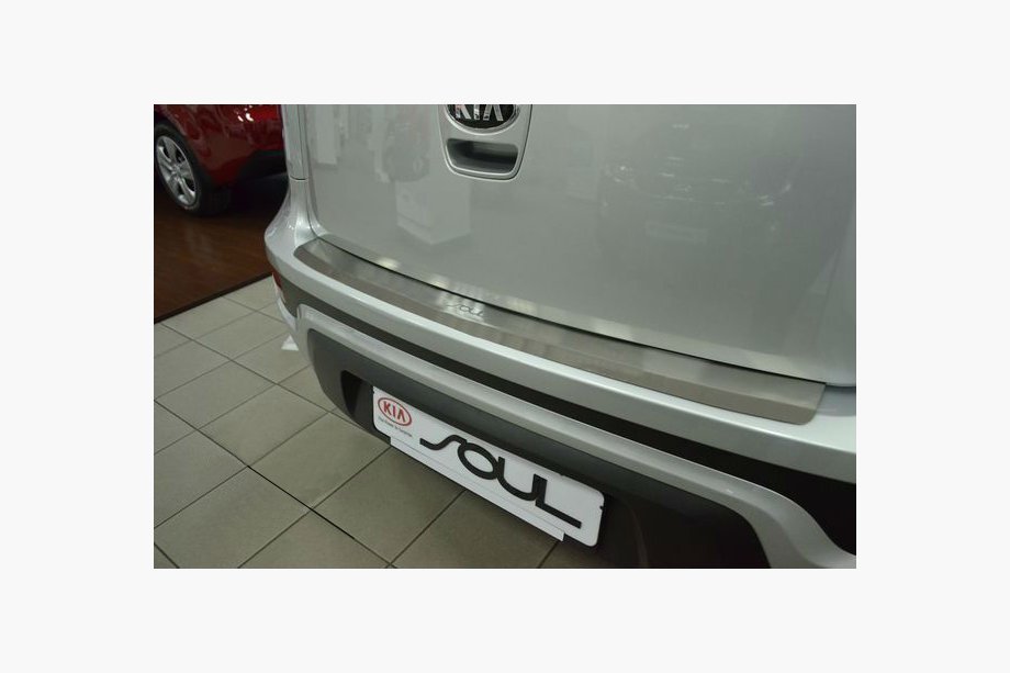 Kia Soul I 2008–2013 Bagkofangerliste med buk Natanika (rustfrit stål) Image