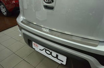 Kia Soul I 2008–2013 Bagkofangerliste med buk Natanika (rustfrit stål) foto 1