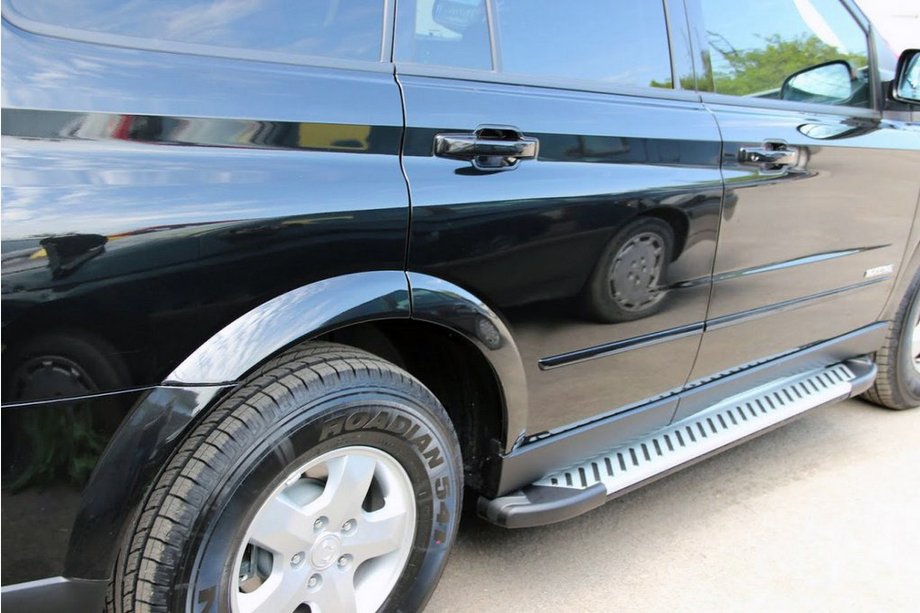 SsangYong Kyron 2005–2014 Sidetrin Line (2 stk., alu) Image