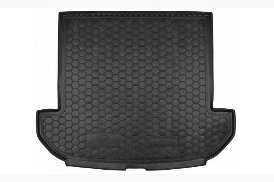 Kia Sorento III UM 2014–2020 Bagagerumsbakke til 7 sæder (Autogumm, plast) Image
