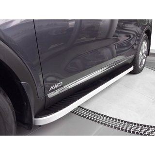 Sidetrin Tayga Grey (2 stk., aluminium) foto 4