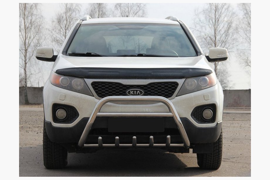 Kia Sorento II XM 2009–2014 Bullbar WT003 (rustfrit stål) Image