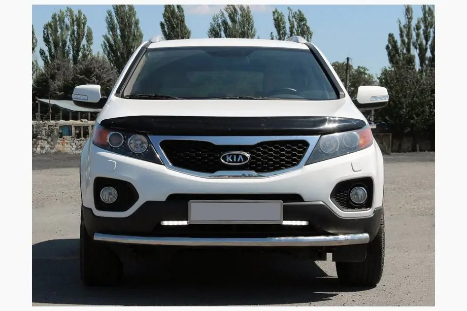Kia Sorento II XM 2009–2014 Frontbøjle ST008 (2010-2013, rustfrit stål) Image