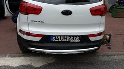 Kia Sportage 2010–2015 Bageste diffuser Niken V1 (plast) foto 2