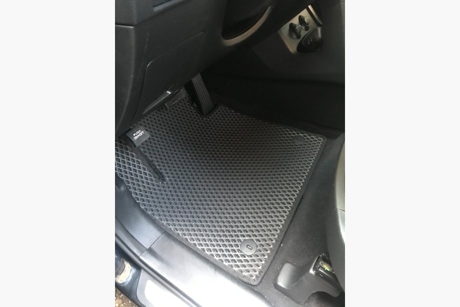 Hyundai Santa Fe 3 2012–2018 Gulvmåtter til 5 sæder (EVA, sorte) Image