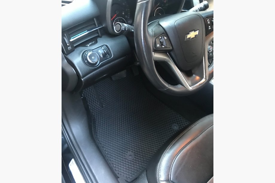 Chevrolet Malibu 2011–2018 EVA gulvmåtter (sorte) Image