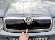 Skoda Octavia I Tour A4 1996–2010 Vinterafdækning til frontgrill (øverste) foto 5