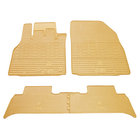 Renault Scenic/Grand 2003–2009 Beige gummimåtter til kabinen (4 stk., Stingray Premium) foto 1