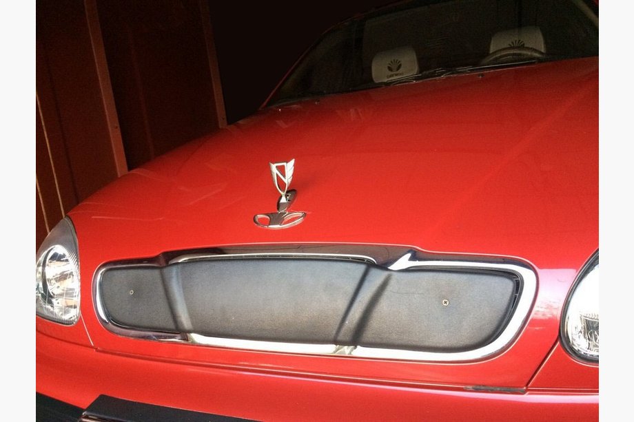 Daewoo Lanos 1998–2017 Vinterdæksel til kølergrill (øverste) Blank Image