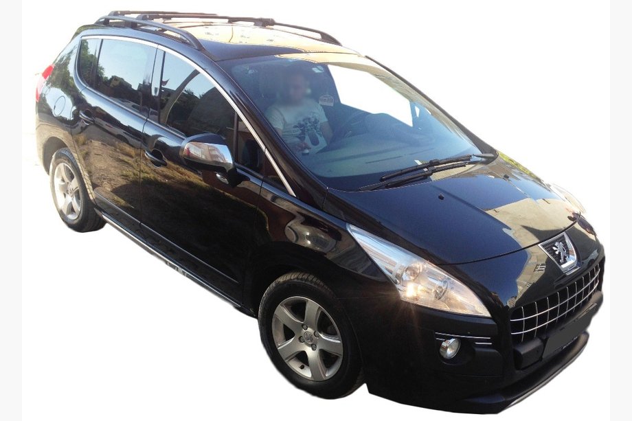 Peugeot 3008 2008–2016 Skyport Black tagrælinger Image