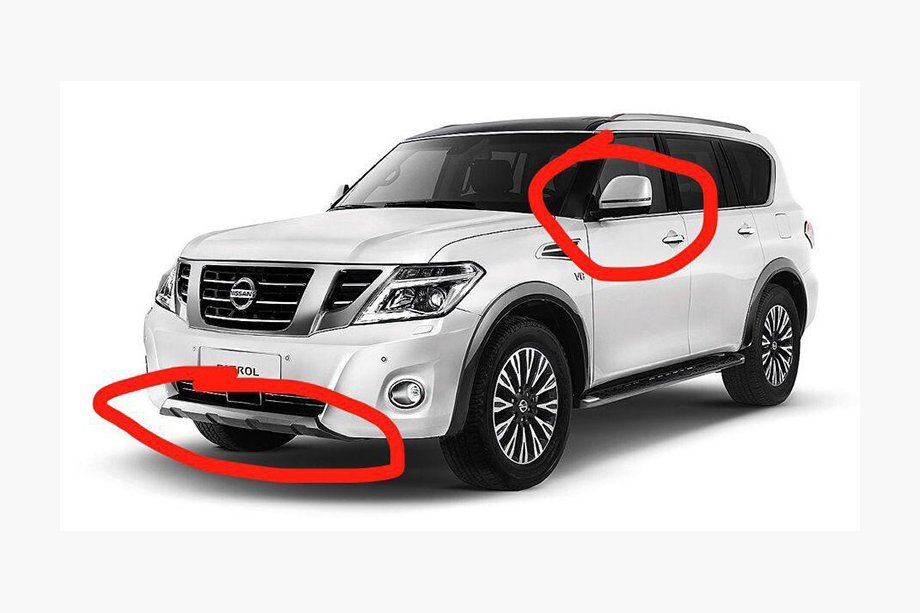Nissan Patrol Y62 2010–2024 Opgraderingssæt til 2019 Image