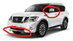 Nissan Patrol Y62 2010–2024 Opgraderingssæt til 2019 foto 1