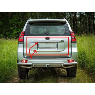 Kromliste over nummerpladen (design 2018) Toyota Land Cruiser Prado 150 2009–2023 foto 1