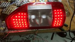 Mercedes Sprinter W901/902/903/904/905 1995–2006 LED-baglygtesæt (2 stk.) foto 5
