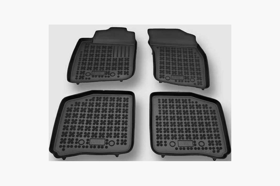 Volkswagen Caddy 2004–2010 Gummimåtter med kant (4 stk., RezavPlast) Image