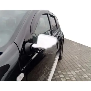 Krom spejldæksler (2 stk.)