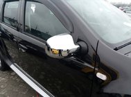 Renault Duster 2008–2017 Krom spejlkåber (2 stk.) V-2 foto 6