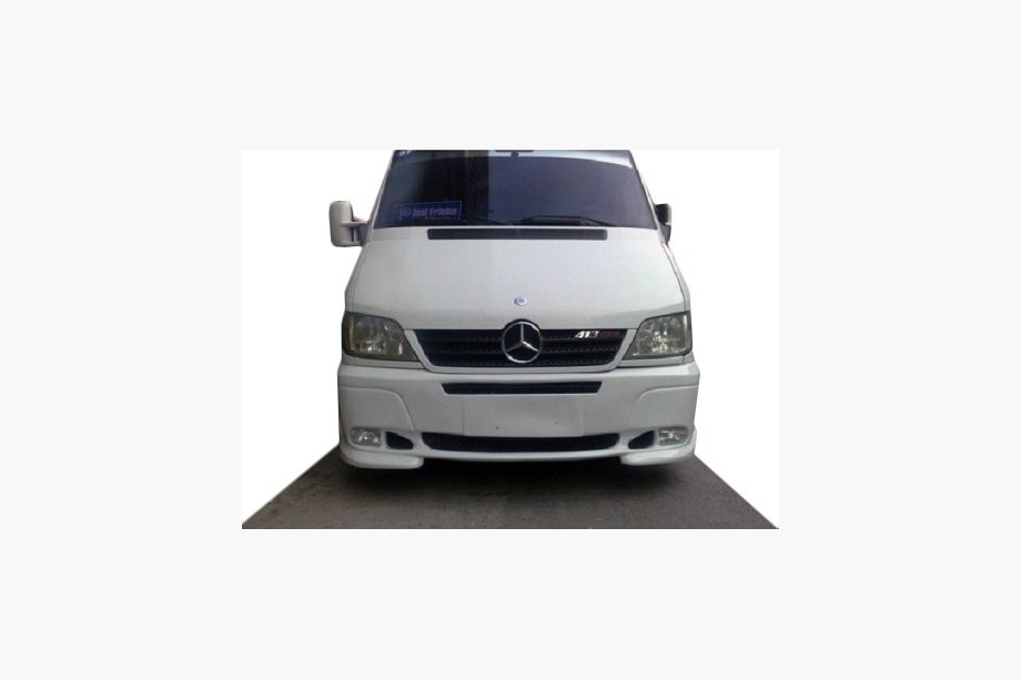 Mercedes Sprinter W901/902/903/904/905 1995–2006 Frontkofanger spoilerlæbe til 2 forlygter (CDI, til lakering) Foto 2