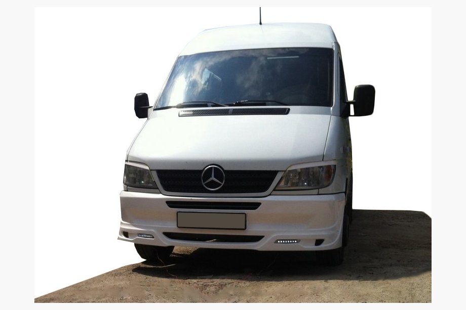 Mercedes Sprinter W901/902/903/904/905 1995–2006 Frontkofanger med LED Image