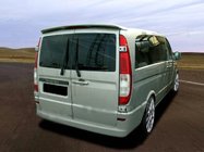 Mercedes Vito W639 2004–2014 Tagspoiler til 2-dørs (til lakering) foto 1